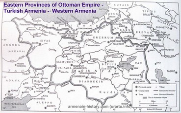 map of the Western Armenia (original)