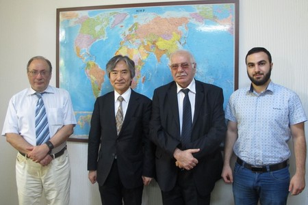 MEETING AT THE NORAVANK FOUNDATION MEETING AT THE NORAVANK FOUNDATION
